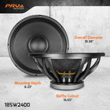 PRV Audio 18SW2400 18" Subwoofer Loudspeaker