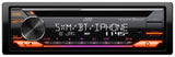 JVC KD-T920BTS 1-DIN CD/DM Receiver featuring Bluetooth, USB, SiriusXM, Amazon Alexa, 13-Band EQ with Detachable Faceplate and JVC Remote App Compatibility