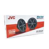 JVC CS-MS620 6.5" 2-Way Marine Speakers Max 100W/RMS 30W