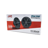 JVC CS-MS620 6.5" 2-Way Marine Speakers Max 100W/RMS 30W