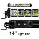 XK Glow XK-BAR-14 Multi-color RGBW LED Light Bars | XKchrome Smartphone App