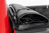 Rough Country Soft Roll-Up Truck Bed Cover, Truck Tonneau Covers for Chevy Silverado 1500 / GMC Sierra 1500 (2014-2018) - 5'9 Weather-Resistant Truck Bed Cover, Soft Roll-Up Tonneau Cover - 42119551