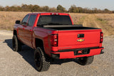 Rough Country Hard Tri Fold Truck Bed Cover, Truck Tonneau Covers for Chevy Silverado 1500/GMC Sierra 1500 (2014-2018) - 5'9 Truck Bed Cover, Tonneau Cover - 49119551