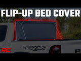 Rough Country Hard Flip Up Truck Bed Cover, Hard Truck Tonneau Covers for Dodge Ram 1500 (2019-2024) - 5'7 Weather-Resistant Ram Truck Cover, Tonneau Cover Ram 1500-49320550