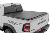 Rough Country Hard Flip Up Truck Bed Cover, Hard Truck Tonneau Covers for Dodge Ram 1500 (2019-2024) - 5'7 Weather-Resistant Ram Truck Cover, Tonneau Cover Ram 1500-49320550