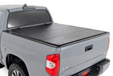 Rough Country 49414551 Hard Tri-Fold Flip Up Bed Cover 5'7" Bed | Toyota Tundra 2WD/4WD (07-21)