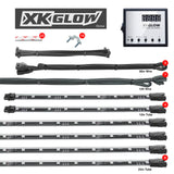 XK Glow XK041007 Underglow LED Accent Light Kit | Million Color UFO with Remote