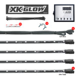 XK Glow XK041006 Underglow LED Accent Light Kit | Million Color UFO with Remote