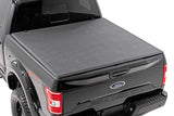 Rough Country Soft Tri-Fold Truck Bed Cover, F150 Truck Tonneau Covers for Ford F-150 (2001-2003) - 5'7 Weather-Resistant Ford F150 Bed Cover, Soft Tri-Fold Tonneau Cover F150-41501550