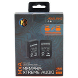 Memphis MXALINK2 2.4GHz Wireless Audio Transmitter & Receiver Kit