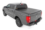 Rough Country 49220500 Hard Tri-Fold Flip Up Bed Cover Ford Ranger 2WD/4WD (19-23)