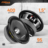 PRV Audio 6MR400-4 BULLET 6.5" Midrange Bullet Loudspeaker
