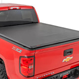 Rough Country Soft Roll-Up Bed Cover for 14-18 Chevy/GMC 1500 | 6'7