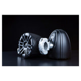 Memphis MXA60TB 6.5" 4ohm Marine Coaxial Speakers w/ LED - Pair - Black