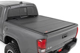 Rough Country Hard Flip Up Truck Bed Cover, Hard Truck Tonneau Covers for Toyota Tacoma (2016-2023) - 5' Toyota Tacoma Bed Cover, Tacoma Bed Cover - 49420500