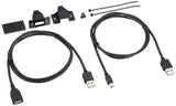 Kenwood CAU1EX 3.28 ft. USB Extension Cable Kit, Black (CA-U1EX)