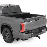 Rough Country 49514551 Hard Tri-Fold Flip Up Bed Cover 5'7" | Toyota Tundra 2WD/4WD (2022-2024)