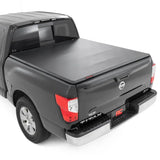 Rough Country 41816550A Soft Tri-Fold Bed Cover 5'7" Bed | Nissan Titan 2WD/4WD (17-24)