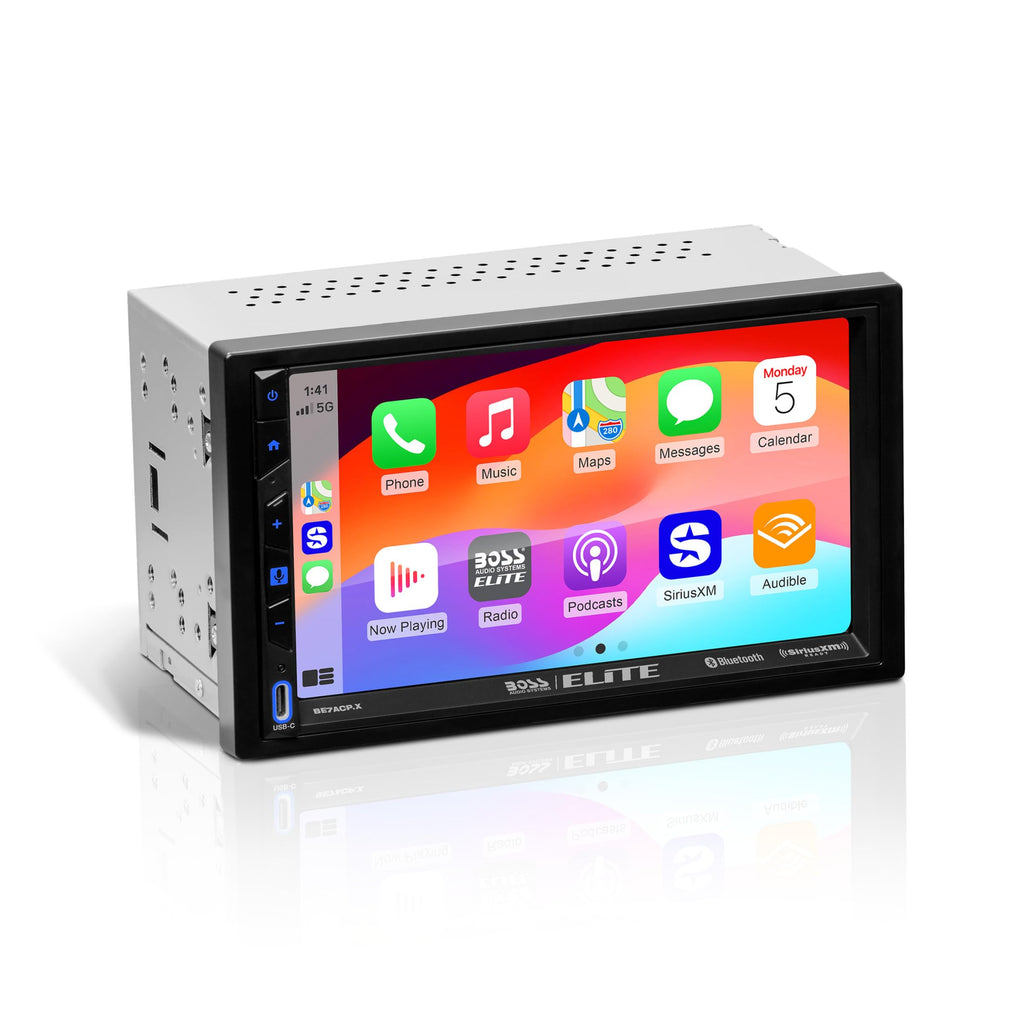 BOSS Audio BE7ACP.X Digital multimedia receiver, Apple Carplay, Android Auto
