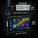 BOSS Audio BE12ACP.WX Digital multimedia receiver apple carplay android auto radio