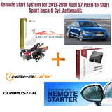 Remote Start System for 2013-2018 Audi S7 Push-to-Start Sport back 8 Cyl. Auto