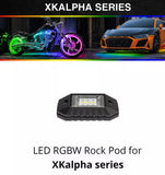 XK Glow AP-ROCKP RGBW Addressable LED Rock Light Pod | XKalpha add-on