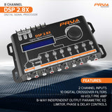 PRV Audio DSP 2.8X 8 Channel Digital Signal Processor