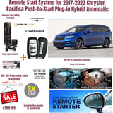Remote Start System for 2017-2023 Chrysler Pacifica Push-to-Start Plug-in Hybrid Automatic