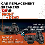 Car Speaker Replacement fits 1987-1992 for Mitsubishi Mirage