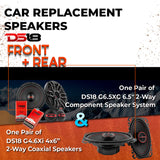 Car Speaker Replacement fits 2003-2006 for GMC Sierra / Sierra Denali  2 door