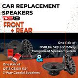 Car Speaker Replacement fits 1990-1994 for Eagle Talon