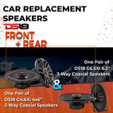 Car Speaker Replacement fits 2003-2007 for GMC Savana