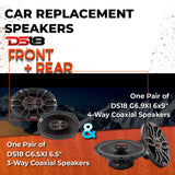 Car Speaker Replacement fits 2009-2011 for Suzuki Equator  extended cab