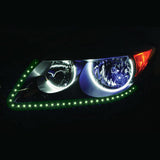 Heise H-GSV Side View Green Light Strips - 24 Inch, 60 LED, Pair