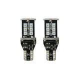 Heise HE-CT15R T15 Red LED Bulbs with Integrated Internal CANBUS System  - 2-Pack