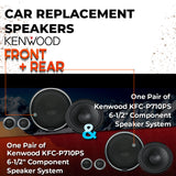 Car Speaker Replacement fits 2009-2014 for Acura TL