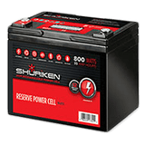 Shuriken SK-BT35 800W 35AMP Hours Compact Size AGM 12V Battery