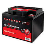 Shuriken SK-BT45 1250W 45AMP Hours Compact Size AGM 12V Battery