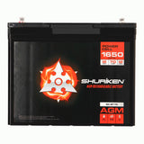 Shuriken SK-BT70 1650W 70AMP Hours Full Size AGM 12V Battery