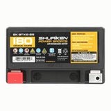 Shuriken SK-BTX12-BS 180 Crank AMPS / 10AMP Hours AGM Battery