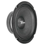 Timpano Audio TPT-M6-4 Midrange 6.5" Shallow Car Speaker 400 Watts Max Peak Power ( PAIR ) 4 Ohm OEM Replacement