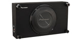 Pioneer TS-A3000LB 12"  1500 W Max Power/ 400 W RMS, Single 2 Ohms Voice Coil, Rubber Surround - Shallow-Mount Pre-Loaded Enclosure Subwoofer