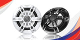 Pioneer TS-ME650FS 6-1/2"  -  2-way, 200w Max Power, IPX7 Rated, Sports Grille Design - Marine Speakers (pair)