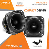 PRV Audio TW350Ti-4 Pro Audio Super Tweeter