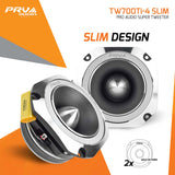 PRV Audio TW700Ti-4 SLIM Pro Audio Super Tweeter