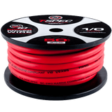 T-SPEC V10PW-1RD50 1/0 AWG  50FT MATTE RED OFC POWER WIRE - v10 SERIES