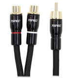 T-SPEC V16RCA-Y2 V16 Series RCA Audio Cables - 1 Male 2 Females