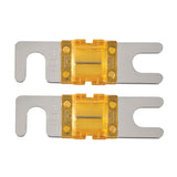 T-SPEC V8-MANL40 MINI ANL FUSES v8 SERIES NICKEL PLATED-2 PACK