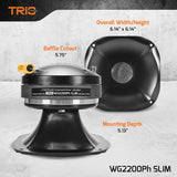 PRV Audio WG2200Ph SLIM 2" Exit Midrange Compression Driver With Horn
