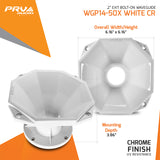 PRV Audio WGP14-50X WHITE CR Compact Profile Waveguide